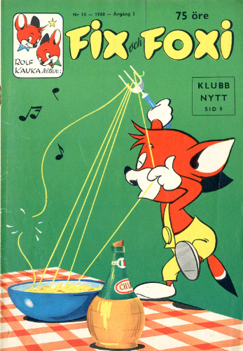 Fix och Foxi 10/1960