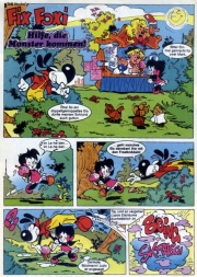 Comicseite in FF 42/1984