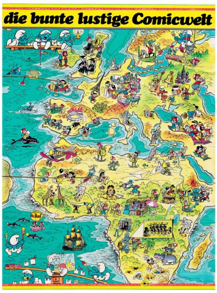 Datei:Beilage FF 1977-12 Poster Comic-Weltkarte Teil 2.jpg