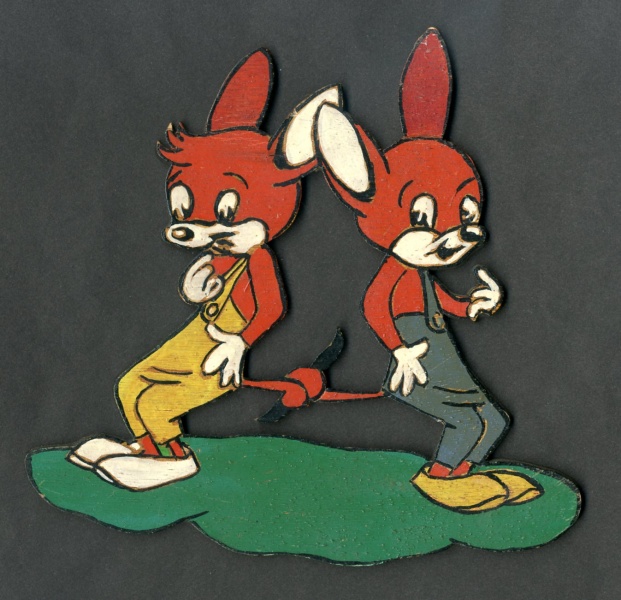 Datei:Wandschmuckfigur Fix und Foxi-01.jpg